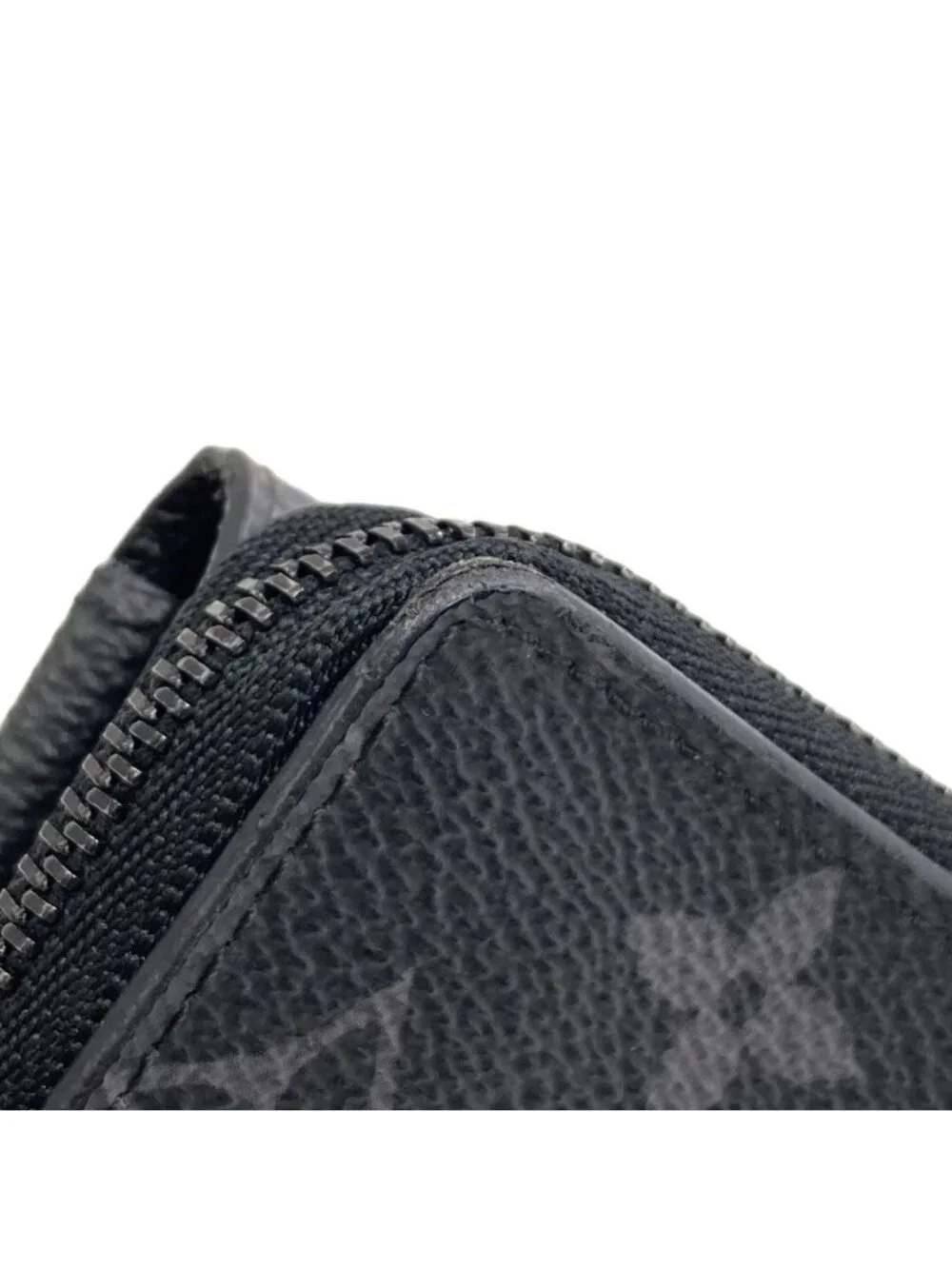 Louis Vuitton Zippy Organizer Coin Purse Monogram Eclipse